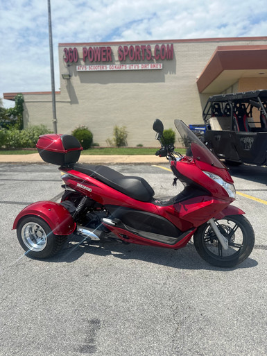 Display Model Ice Bear Q6 50cc Trike (PST50-17) | 3-Wheel Scooter | Mint Condition | Title in Hand