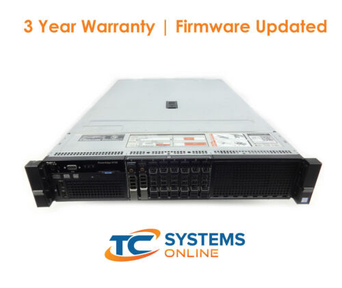 Dell Poweredge R730 2X 2630V4 2.2Ghz=20Core 192Gb 2X480Gb Ssd H730