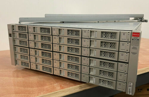 Oracle Sun De2-24C 24 Bay Storage Shelf Array With Rails