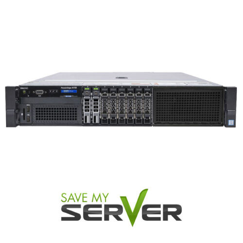 Dell Poweredge R730 Server  2X E5-2650 V3 = 20 Cores  192Gb  H730P  8X Trays