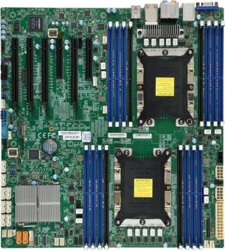 Full Warranty Supermicro X11Dai-N Motherboard Intel Xeon Scalable Lga 3647