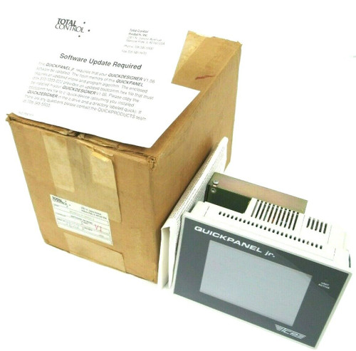 NEW TOTAL CONTROL QPJ1D121L2P SERIES B QUICKPANEL JR