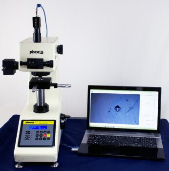 Micro Vickers Hardness Tester with Turret Control and Manual Software (900-391C)