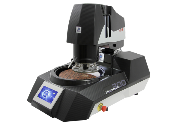 Presi Mecatech 300 SPS Central and Individual Pressure Semi-Automated Polisher