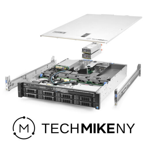 Dell Poweredge R530 Server 2X E5-2640V4 2.40Ghz 20-Core 128Gb Hba330 Rails