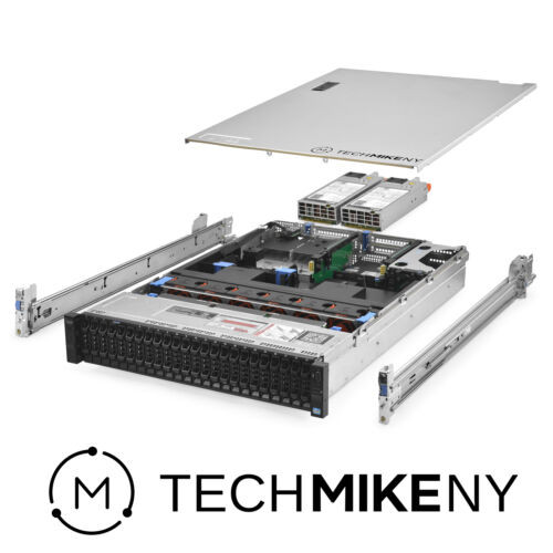 Dell Poweredge R720Xd Server 2X E5-2643V2 3.50Ghz 12-Core 4Gb H710P Rails