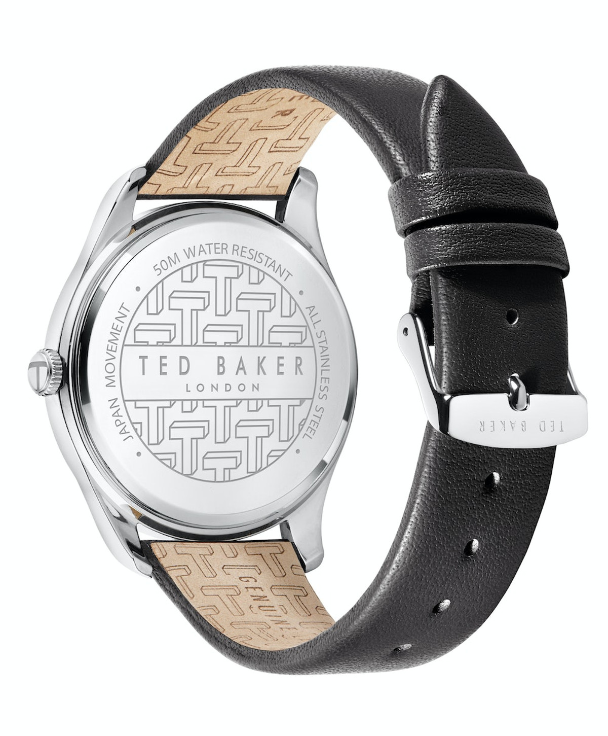 Ted Baker LEYTONN Silver Watch 100356600 The DOM