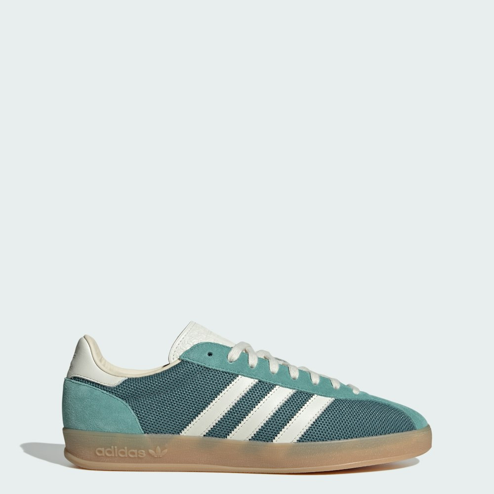 Lifestyle Adidas Gazelle Indoor Pro Shoes Mens Preloved Teal - The DOM