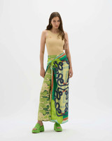 Yin Cream Ribbed Singlet