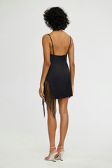 Josephine Cowl Mini Dress - 100613412