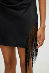 Josephine Cowl Mini Dress - 100613412