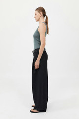 Organic Cotton Singlet - Balsam Green