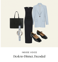 Inside Voice: Desk-to-Dinner, Decoded. 