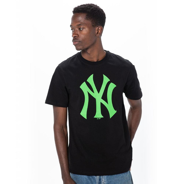 47 MLB New York Yankees LC Emb Southside Short Sleeve T-Shirt Black