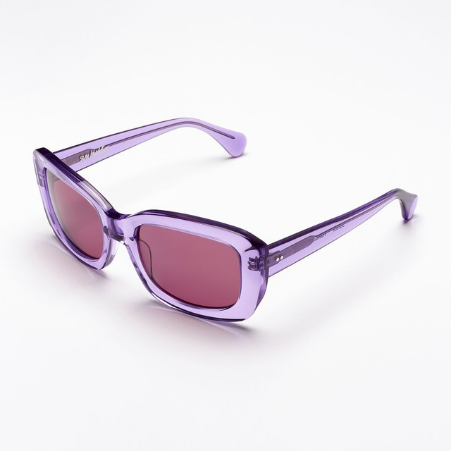 Sun Buddies River Silver / Purple Rain Sunglasses