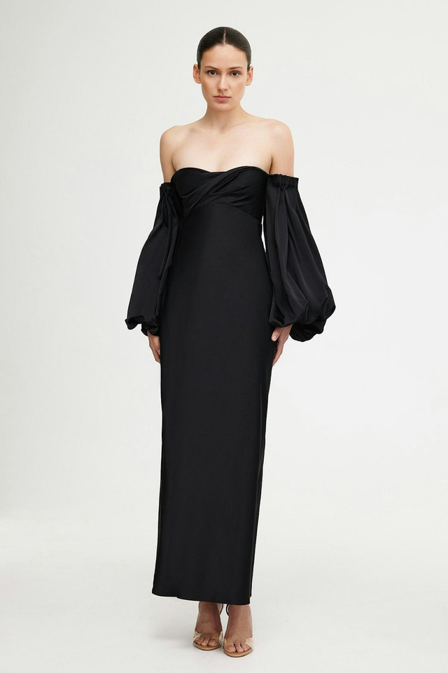 SOFIYA STRAPLESS MAXI DRESS - The DOM