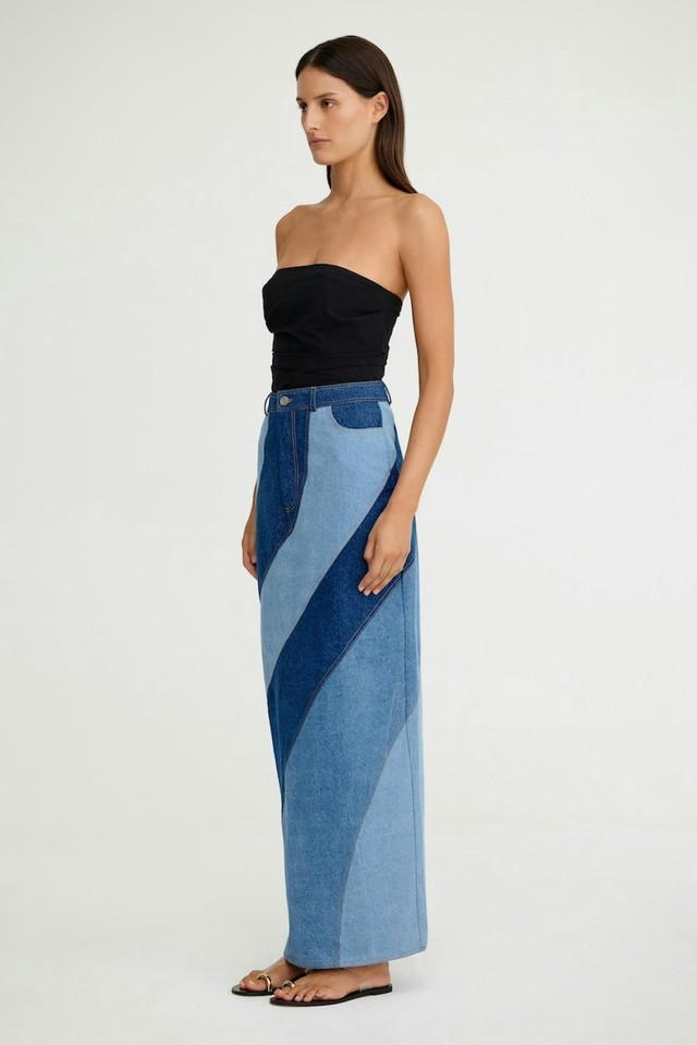 SOFIYA STRAPLESS MAXI DRESS - The DOM