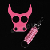 BULLHEADS Self-Defense Key Chain Pink.
