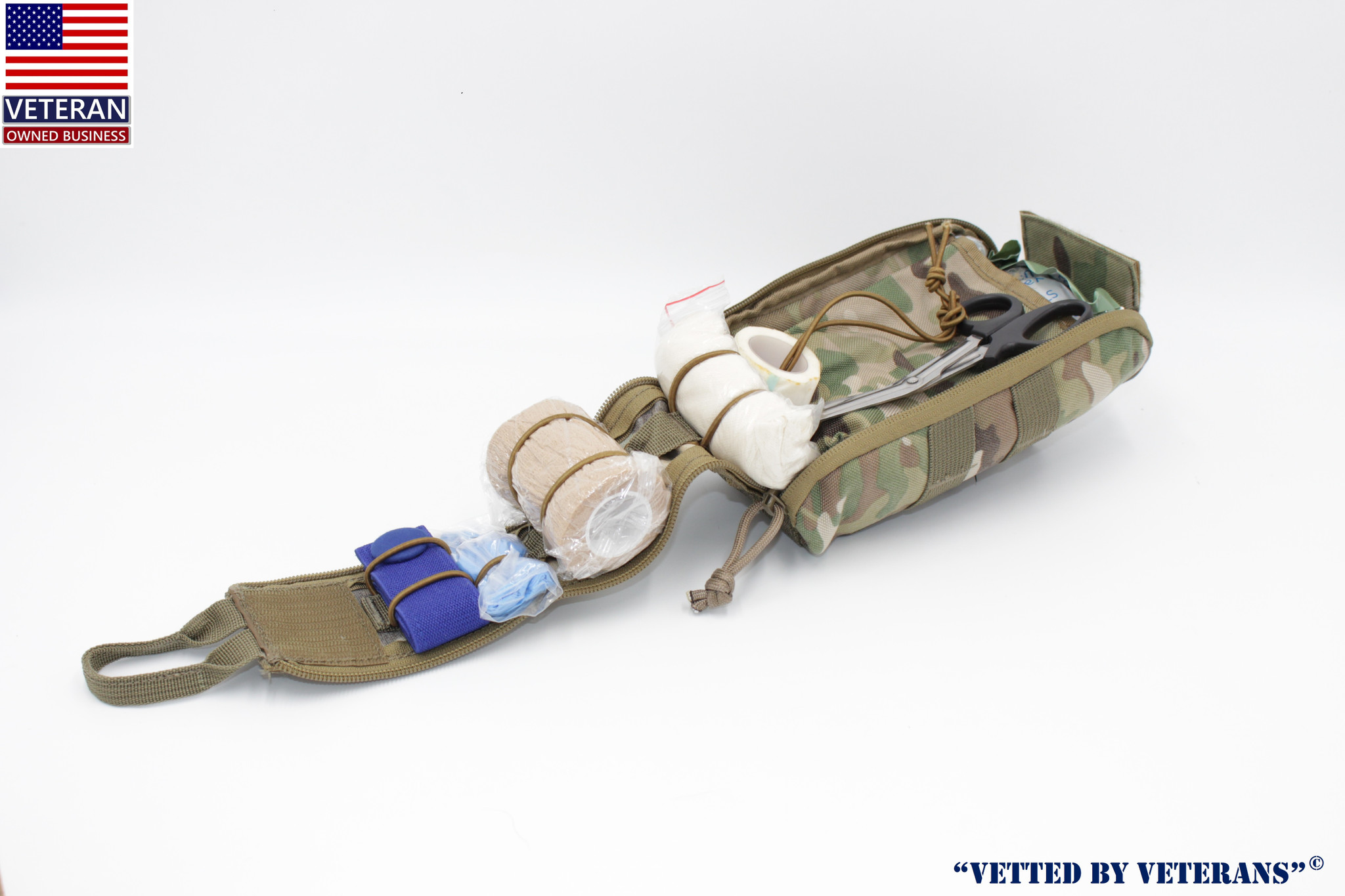 未使用品　MULTICAM IFAK FIRST AID KIT セット　① IFAK(Individual First Aid Kit)-Fully Stocked-Multicam. - JAGER PMC