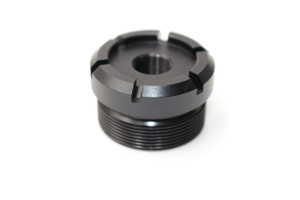 1.58"/40MM OD Heavy Duty Barrel Shroud Cap "Variant B"-THREADED-1/2"X28