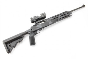 10/22 Carbine in "Black Dazzle" JÄGER Konverter chassis
