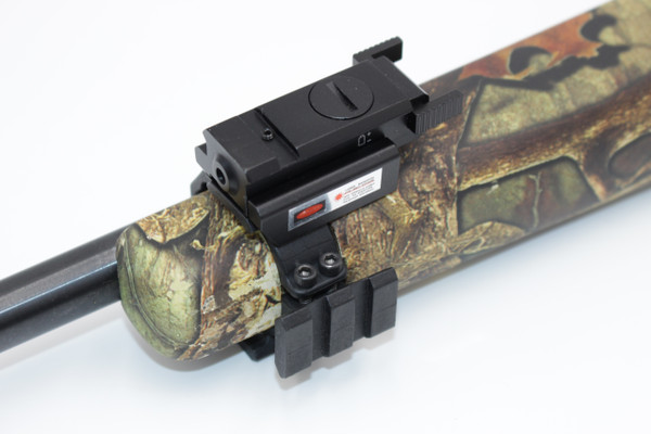 3-Point Rail System allows the attachment of flashlights, lasers, vertical grips or bipods