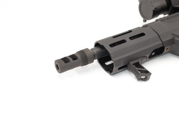 9MM 1/2" X 28 STAINLESS STEEL 2-PORT BRAKE WITH 3/4" NPT EXTERNAL THREAD