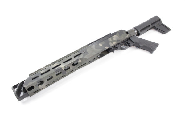 10/22 Charger Pistol "Worn Woodland" Cerakote-"Konverter" Chassis