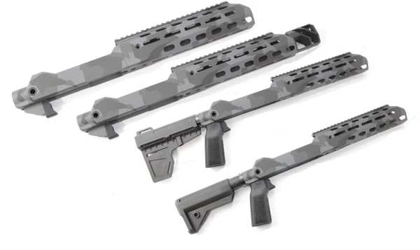 BLACK "DAZZLE" CERAKOTE-RUGER 10/22 RIFLE AND 10/22 CHARGER PISTOL CHASSIS