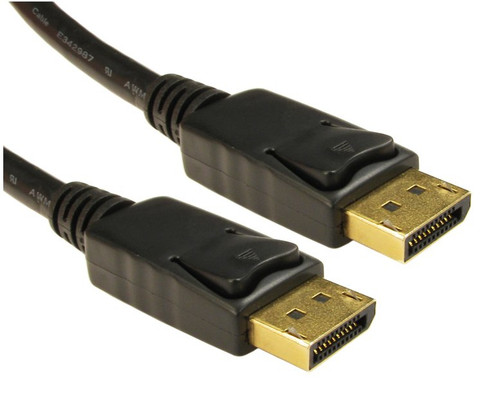 2m Displayport Cable with Locking Connector
