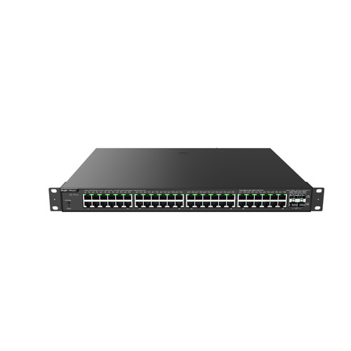 Reyee 48-port Gigabit Layer 2 370W PoE Switch, 4 1GB sfp ports