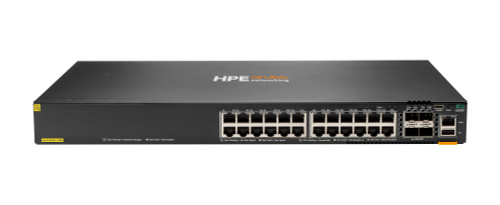 HPE Aruba Networking CX 6200F 24G Class-4 PoE 4SFP+ 370W Switch