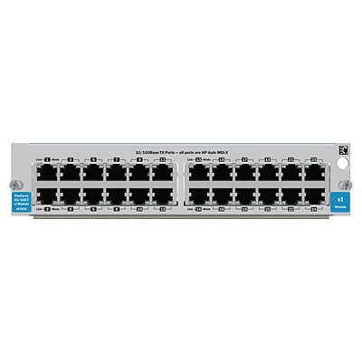 HPE 24-port 10/100-TX vl Module Unmanaged