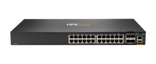 HPE Aruba Networking CX 6300F 24-port 1GbE and 4-port SFP56 Switch