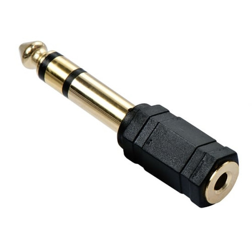 3.5mm Stereo Jack Female to 6.3mm Stereo Jack Male Adapter 3.5mm Stereo Jack Female to 6.3mm Stereo Jack Male Adapter