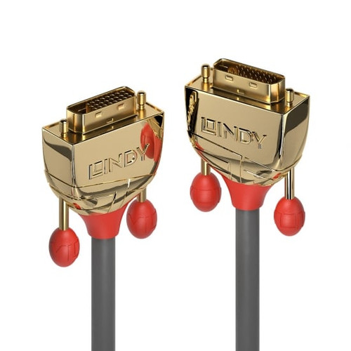 Lindy 3m DVI-D Dual Link Cable, Gold Line