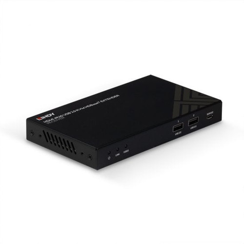 150m Cat.6 HDMI 4K60, IR, RS-232 and Audio HDBaseT KVM Extender, Receiver