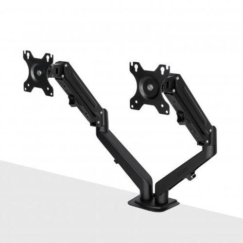 Dual Mount Desktop Gas Spring Arm - Black