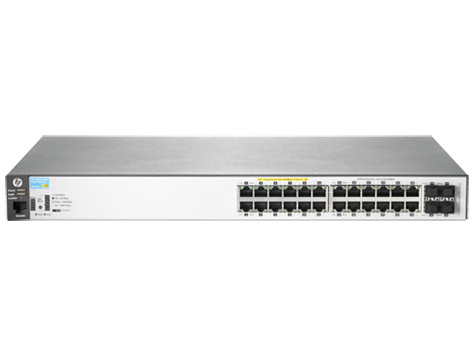 HPE Aruba 2530 24G PoE+ Managed L2 Gigabit Ethernet (10/100/1000) 1U