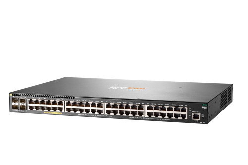 HPE Aruba Networking 2930F 48G PoE+ 4SFP+ Switch