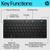 HP 355 Compact Multi-Device Bluetooth Keyboard