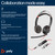 POLY Blackwire 5220 Stereo USB-C Headset +3.5mm Plug +USB-C/A Adapter