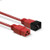 Lindy 1m IEC C19 to C20 Extension Cable, Red