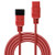 Lindy 2m IEC C19 to C20 Extension, red