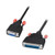 2m PC Serial Printer Cable (9DF/25DM)