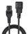 Lindy 2m IEC C14 to IEC C15 'Hot Condition' Power Cable, Black