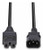 Lindy 2m IEC C14 to IEC C15 'Hot Condition' Power Cable, Black