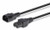 Lindy 2m IEC C14 to IEC C15 'Hot Condition' Power Cable, Black