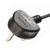 Lindy 10m UK 3 Pin Plug to IEC C13 Mains Power Cable, Black