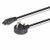 Lindy 1m UK 3 Pin to C5 Mains Cable, lead free